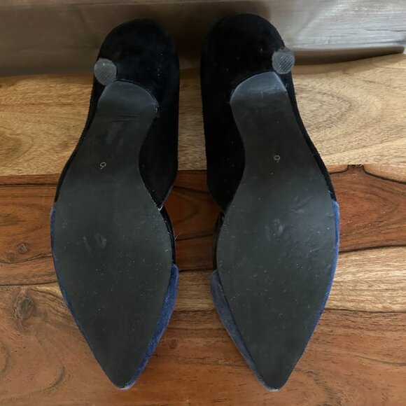 JEFFREY CAMPBELL X FREE PEOPLE Meridian Suede Pumps Heels Sz 6 - Picture 6 of 7